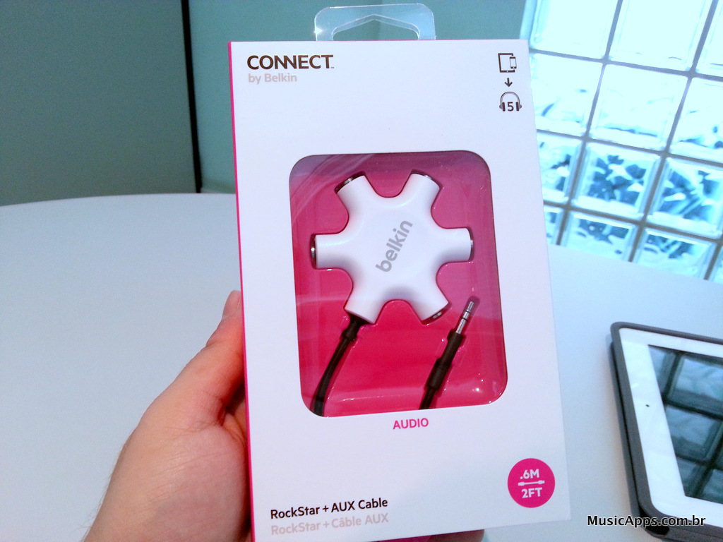 Belkin RockStar caixa Belkin RockStar caixa