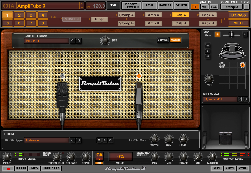Amplitube para Desktop