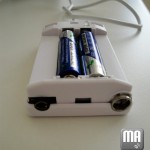 AmpKit Link é alimentado por pilhas