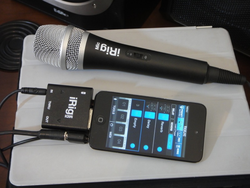 Vocalive iRig MIDI, iRig MIC