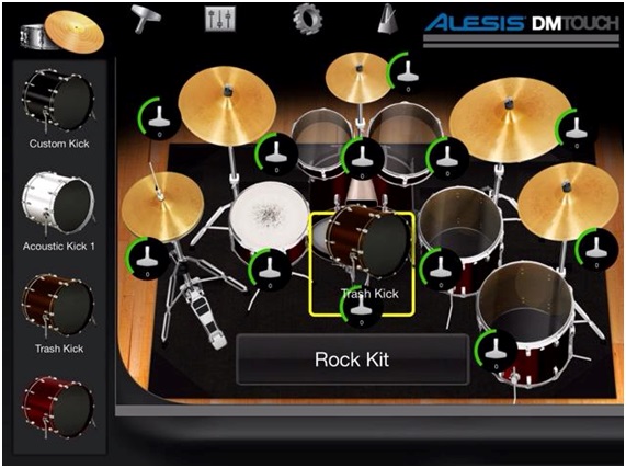 dm touch afinação Imagem histórica · Alesis DM Touch: app gratuito transforma iPad em módulo de bateria (review)