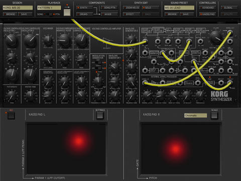 Screenshot histórico de KORG iMS-20