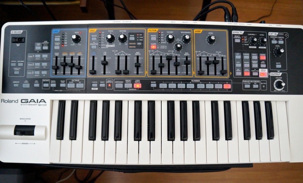 Imagem histórica · Gaia SH-1: considerações sobre o synth portátil, versátil e controverso da Roland