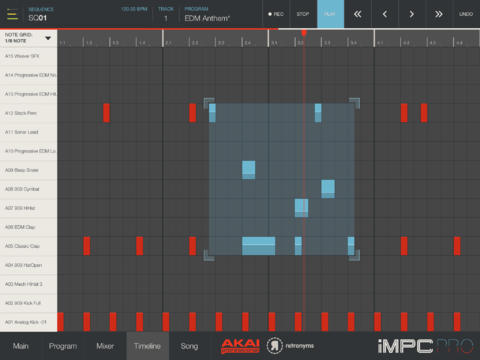 Imagem histórica · iMPC Pro: AKAI lança nova versão de seu MPC para iPad