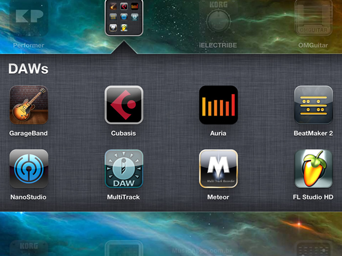 Daws para iPad MusicApps