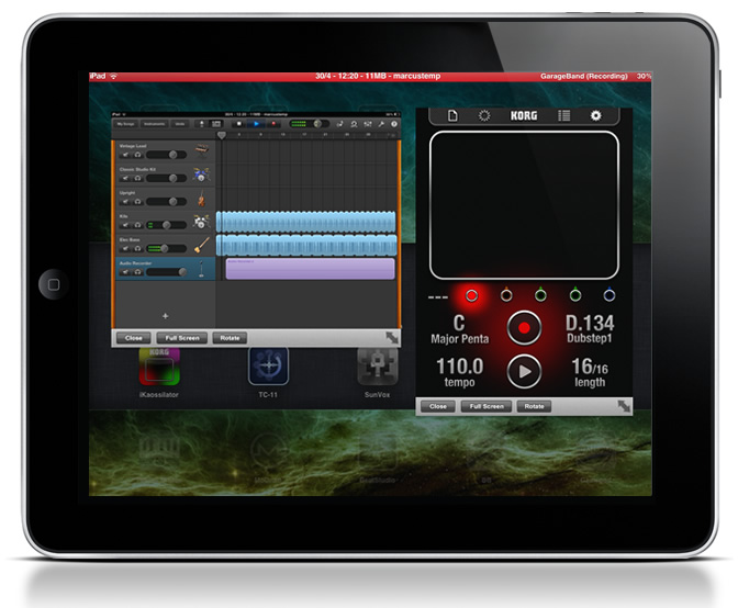 ipad quasar musicapps