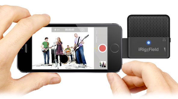 Imagem histórica · iRig Mic Field: novo microfone estéreo de alta qualidade para dispositivos iOS