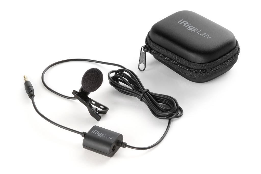 Imagem histórica · iRig Mic Lav: IK Multimedia apresenta microfone de lapela para iPad, iPhone e Android