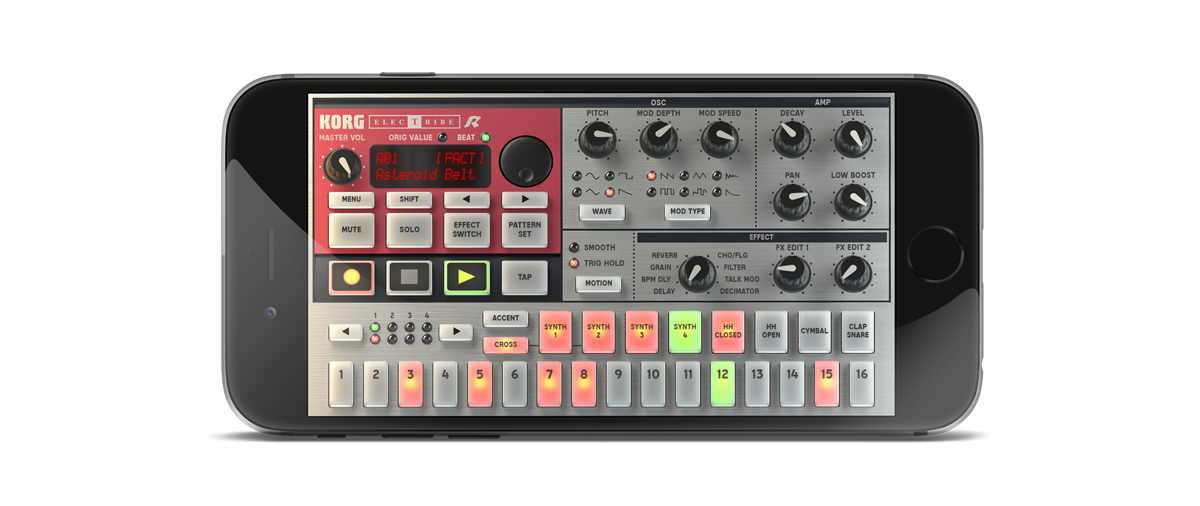 ielectribe iphone Imagem histórica · Korg apresenta iElectribe para iPhone trazendo recursos e presets do clássico Electribe ER-1