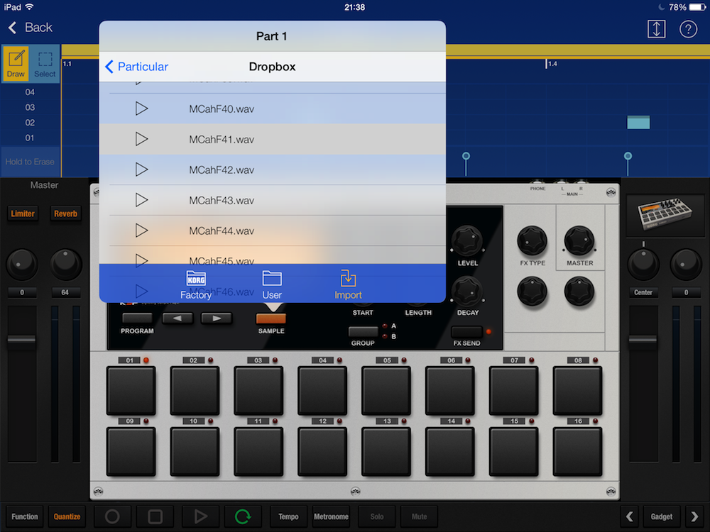 Imagem histórica · Korg Gadget atualizado! Versão Santa Clara traz novos gadgets, landscape mode e MIDI CCs