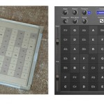 linnstrument x expressionpad LinnStrument à esquerda, app ExpressionPad à direita.