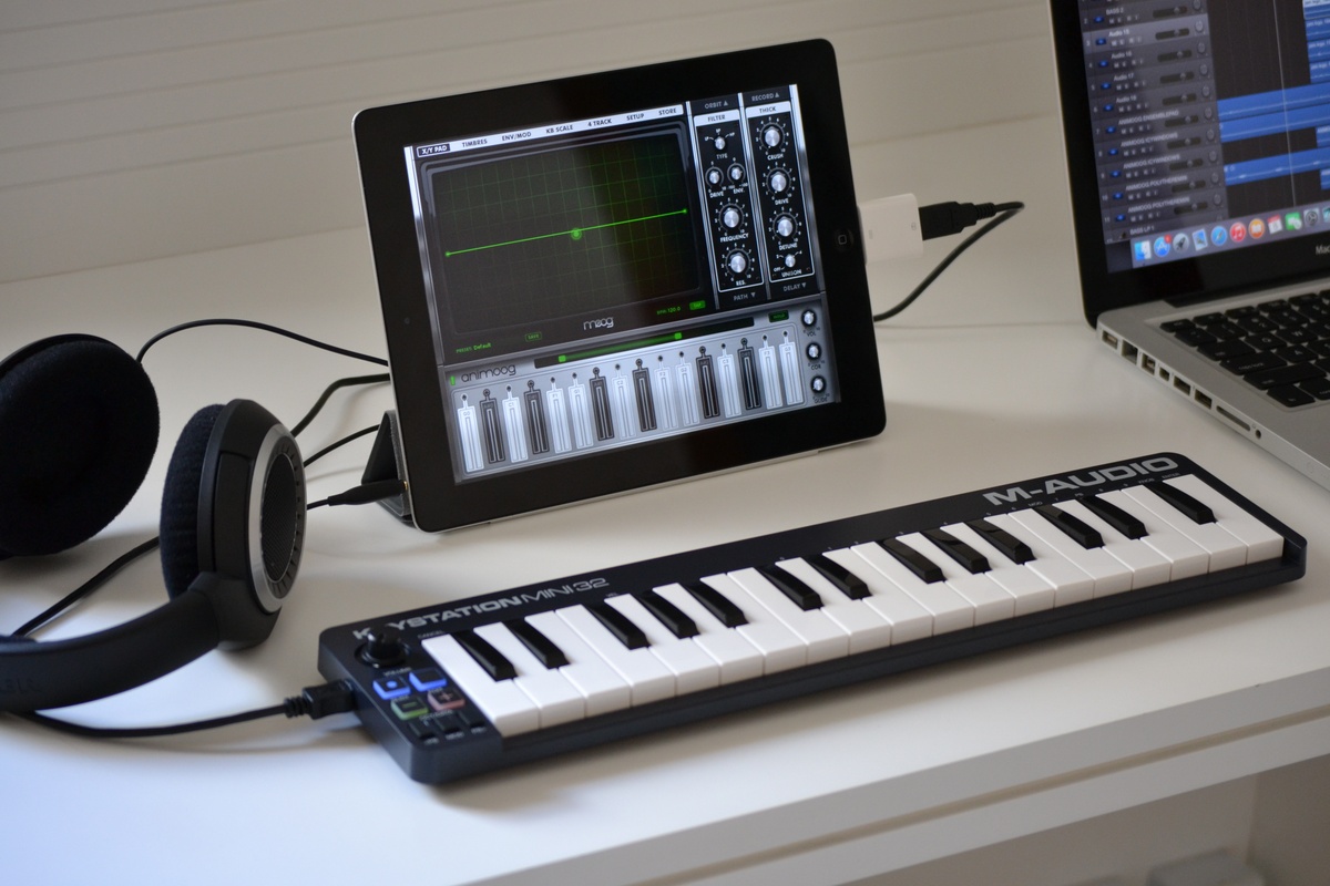 DSC_0984-001 Imagem histórica · M-audio KeyStation Mini 32: teclado controlador compacto para iOS, Windows e Mac (review)