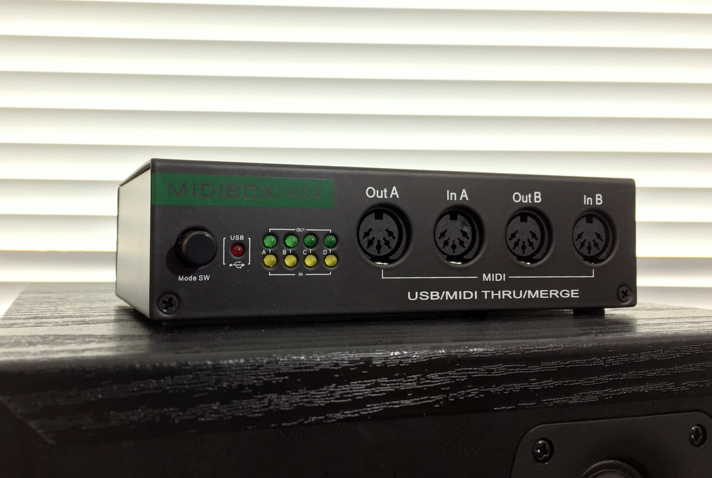 midibox2 Imagem histórica · MidiBox: interface MIDI USB de apenas 176 reais oferece 4 portas e funciona com o iPad