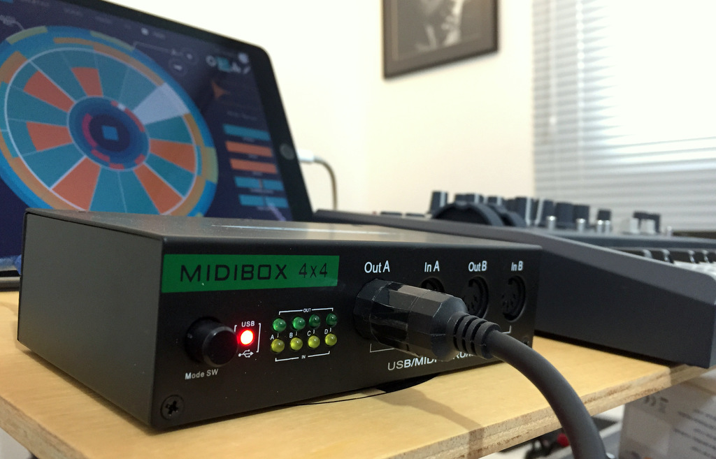 midibox6 Imagem histórica · MidiBox: interface MIDI USB de apenas 176 reais oferece 4 portas e funciona com o iPad