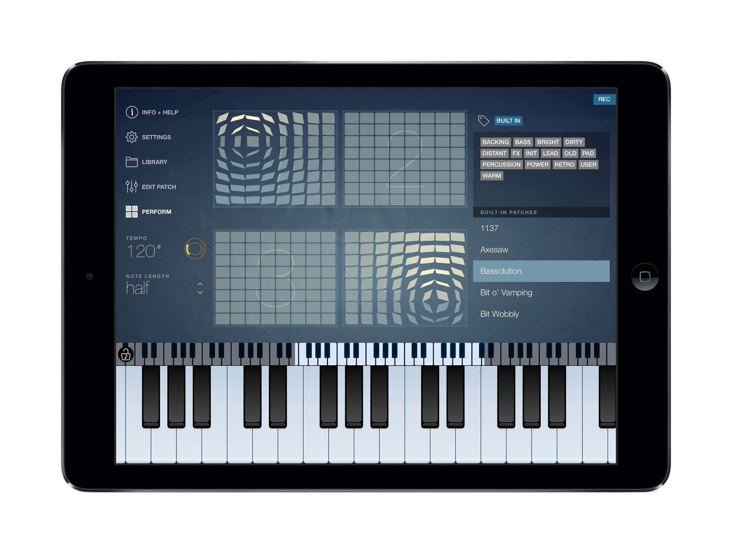 mito-5-pad Imagem histórica · Mitosynth: poderoso sintetizador híbrido para iPhone e iPad chega à App Store