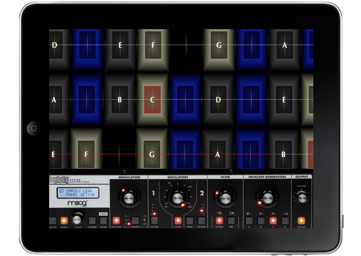 moog slim phatty geo synth