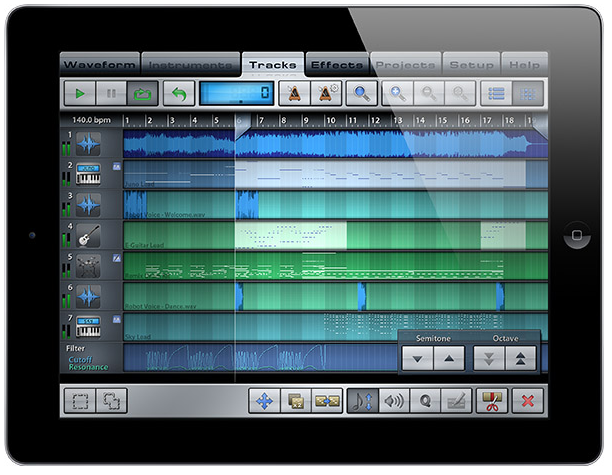 music studio