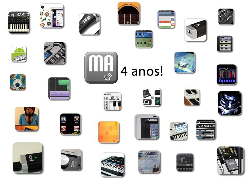 Imagem histórica · MusicApps: 4 anos no ar!