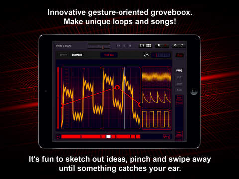 Imagem histórica · Oscilab para iPad/Android: app musical traz sequenciador por formas de onda (vídeo)