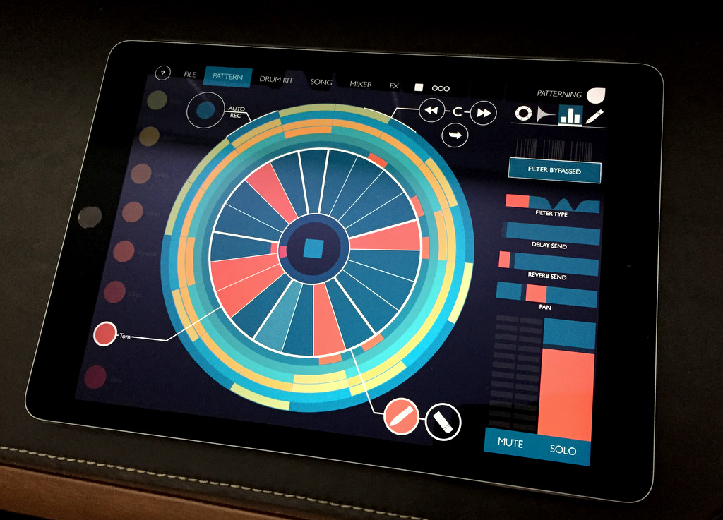 patterning Imagem histórica · Patterning: nova Drum Machine para iPad aposta em flexibilidade e interface convidativa