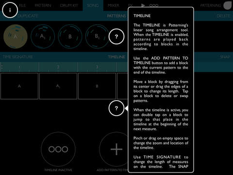 Screenshot histórico de Aplicativo histórico