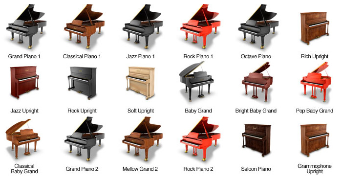 pianos modelos igrand