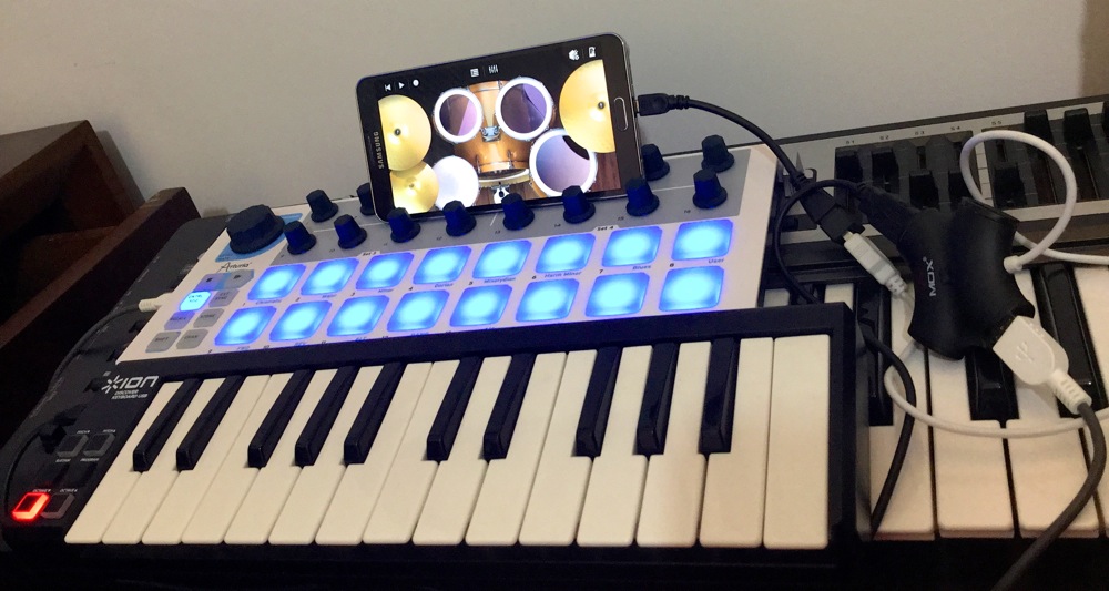 Imagem histórica · Samsung Soundcamp: DAW gratuita finalmente traz baixa latência para apps musicais no Android (vídeo)