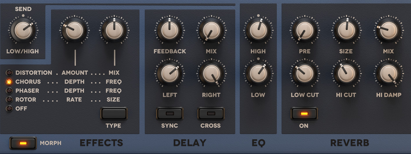 effects sunrizer Imagem histórica · Criando timbres de synth pads com o Sunrizer para iPad