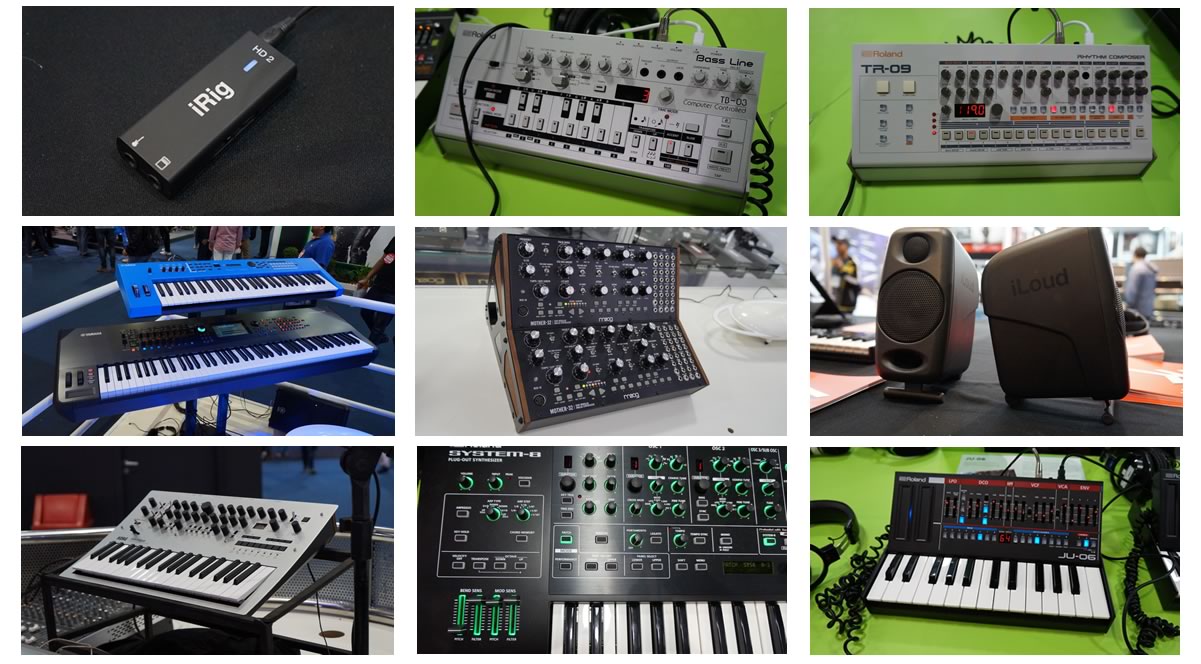 destaques expomusic 2016 Imagem histórica · Destaques da Expomusic 2016: música móvel e sintetizadores