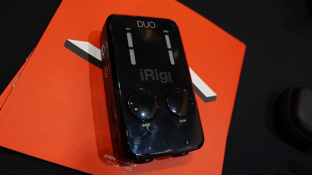 iRig Pro Duo Imagem histórica · Destaques da Expomusic 2016: música móvel e sintetizadores