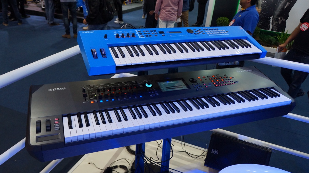 Yamaha Montage Imagem histórica · Destaques da Expomusic 2016: música móvel e sintetizadores