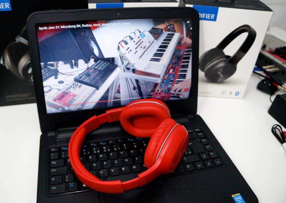 Imagem histórica · Edifier W800BT: fones Bluetooth que oferecem até 35 horas de música em uma carga