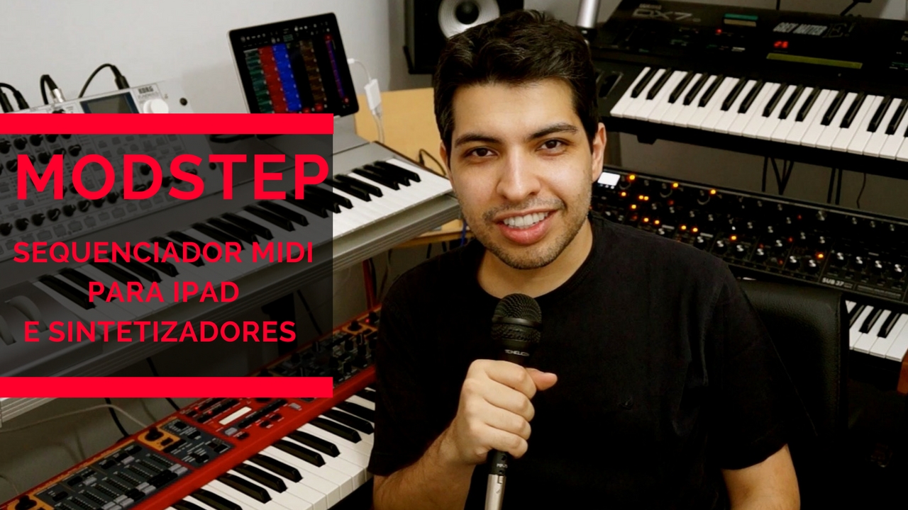 modstep synths Imagem histórica · Sequenciando sintetizadores com o iPad e o app Modstep