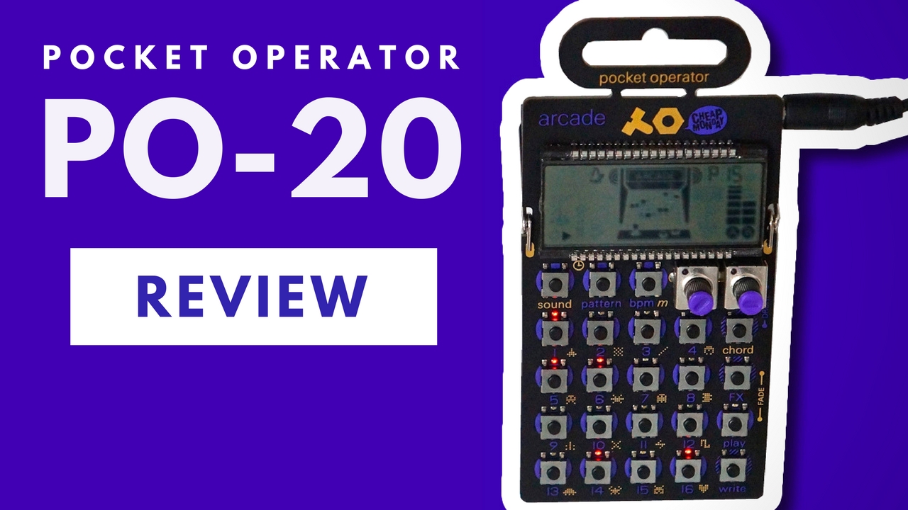 Review PO-20 MA arcade Imagem histórica · Pocket Operator PO-20 Arcade: sintetizador de bolso com sons de games antigos cria músicas em minutos