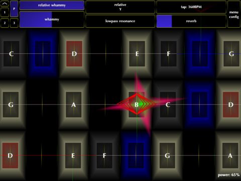 Screenshot histórico de Geo Synthesizer