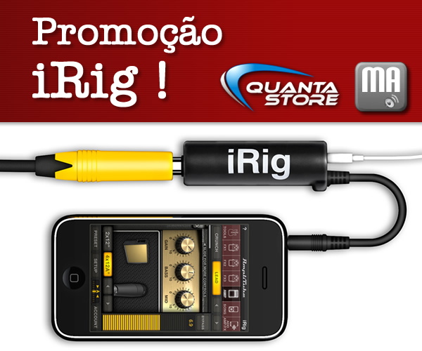 promo iRig MusicApps e Quanta Store