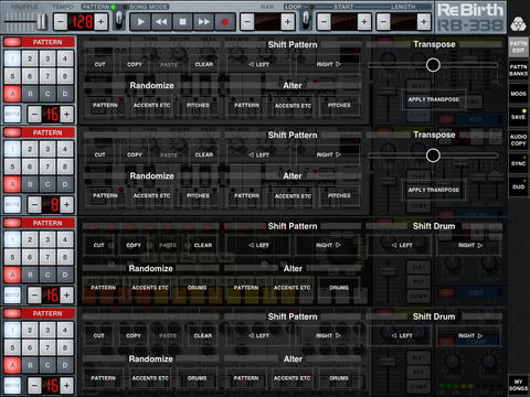 Imagem histórica · ReBirth para iPad: um clássico da música eletrônica por apenas 5 dólares! Tutorial em vídeo