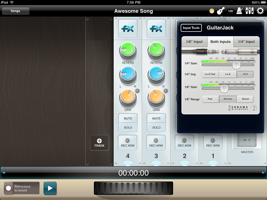 studiotrack-1.5-guitarjack-control-panel