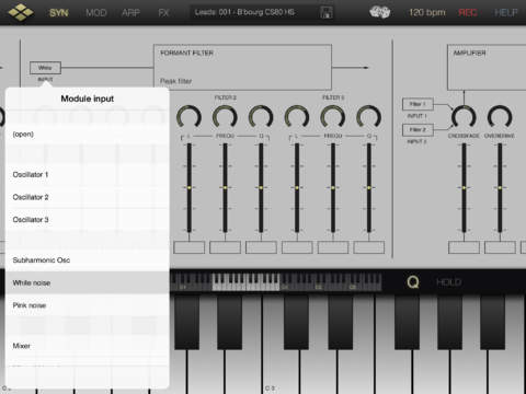 Imagem histórica · Tera Synth: novo sintetizador para iPad explora conceito modular sem cabos virtuais