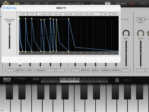 Imagem histórica · Tera Synth: novo sintetizador para iPad explora conceito modular sem cabos virtuais
