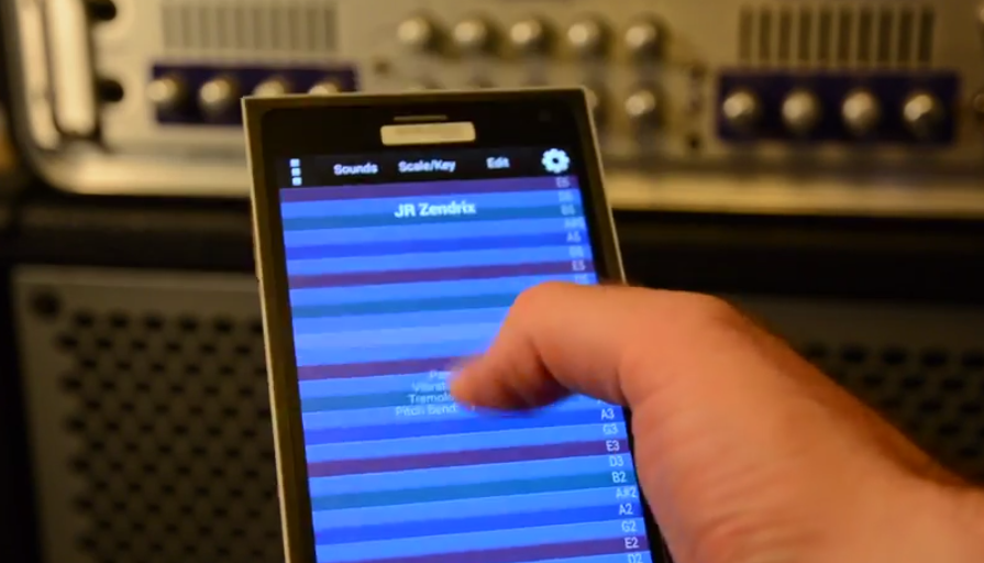 Imagem histórica · ThumbJam está chegando ao Android após Samsung lançar SDK com suporte a áudio profissional