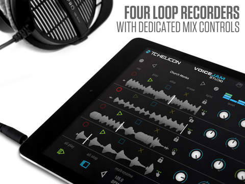 Imagem histórica · Voice Jam Studio: TC-Helicon apresenta o “mais poderoso app processador de efeitos e looping” para iPad