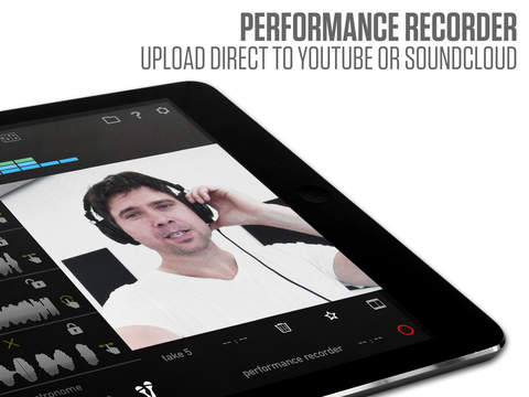 Imagem histórica · Voice Jam Studio: TC-Helicon apresenta o “mais poderoso app processador de efeitos e looping” para iPad